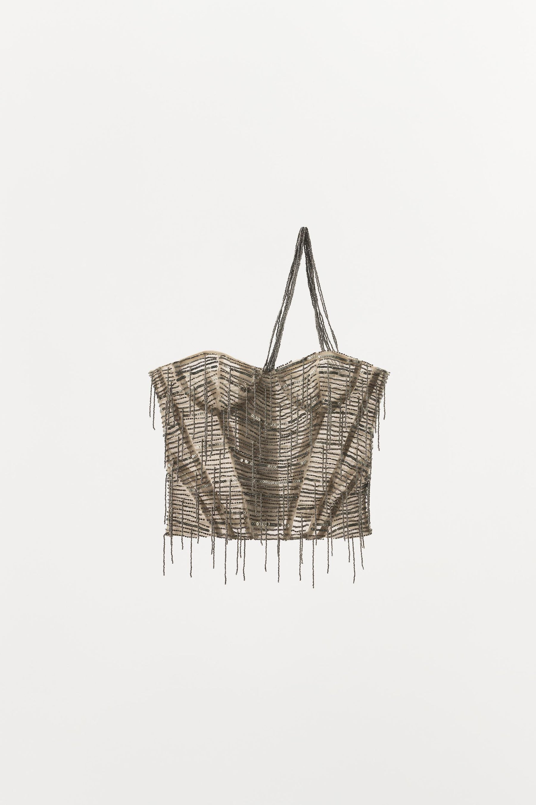 Paillettenbesetztes Korsett