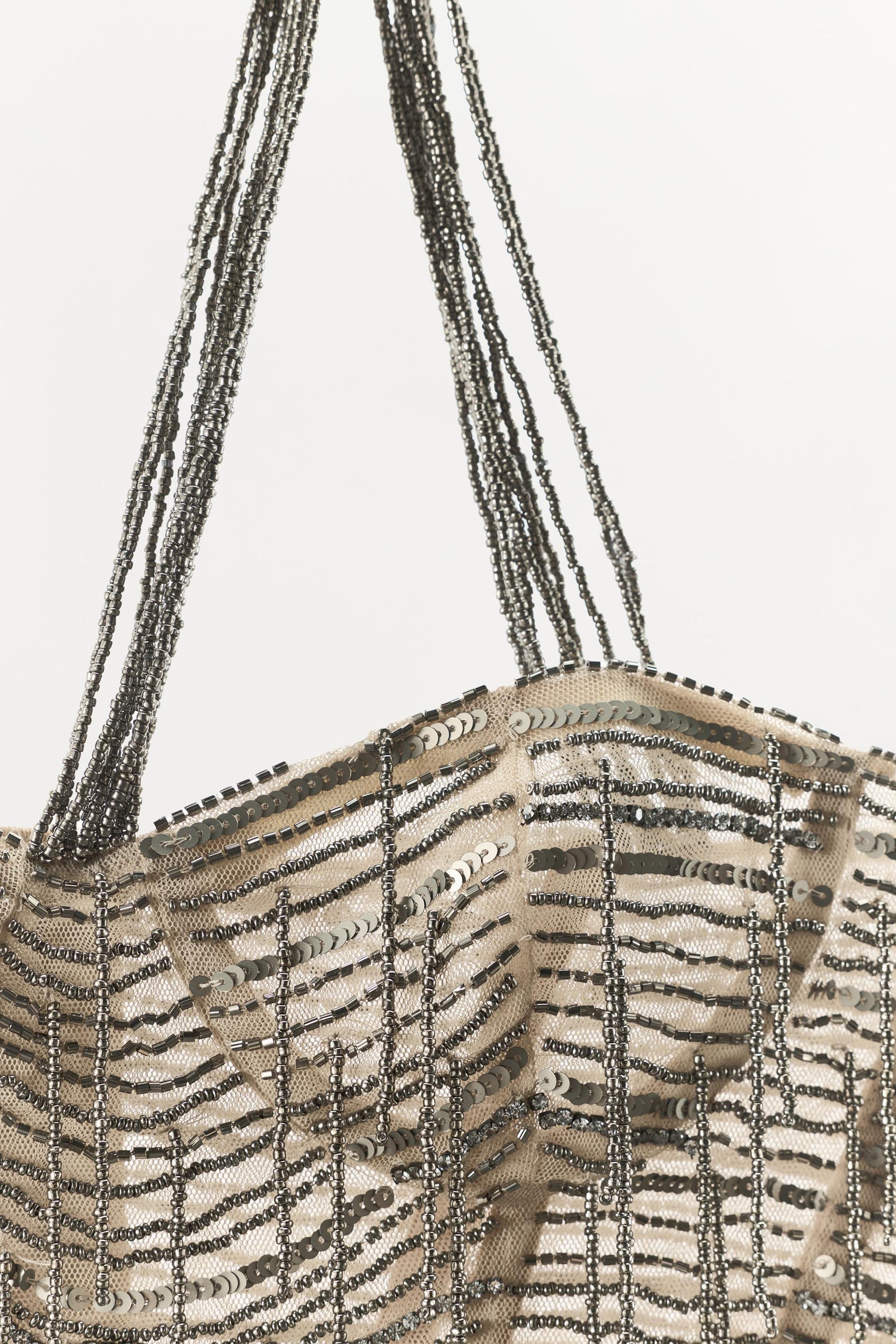 Paillettenbesetztes Korsett