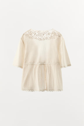 GESTICKTES PERLEN-TOP