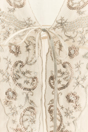 GESTICKTES PERLEN-TOP