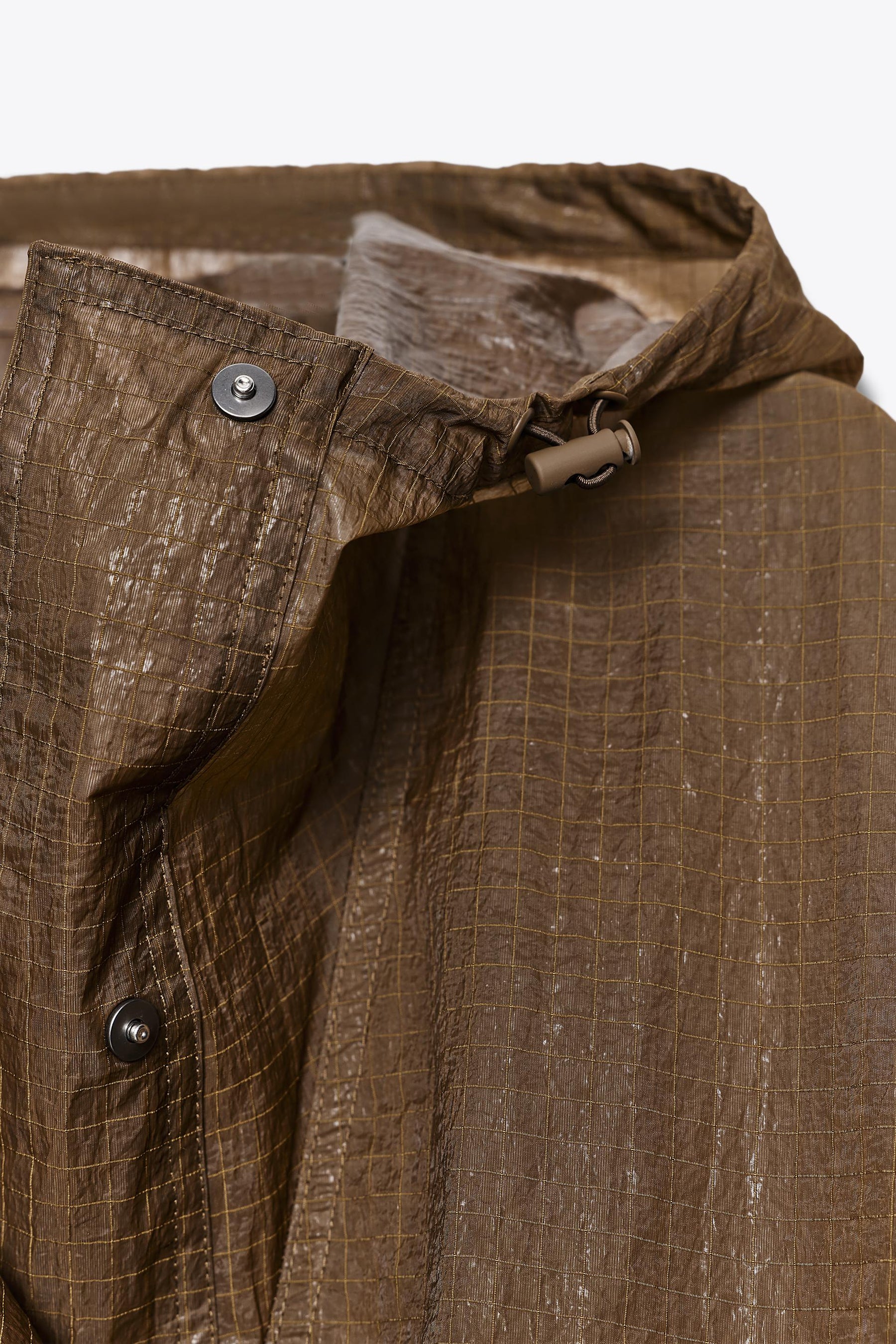 OVERSIZE HOODED CAPE RAINCOAT ZW COLLECTION - Image 6