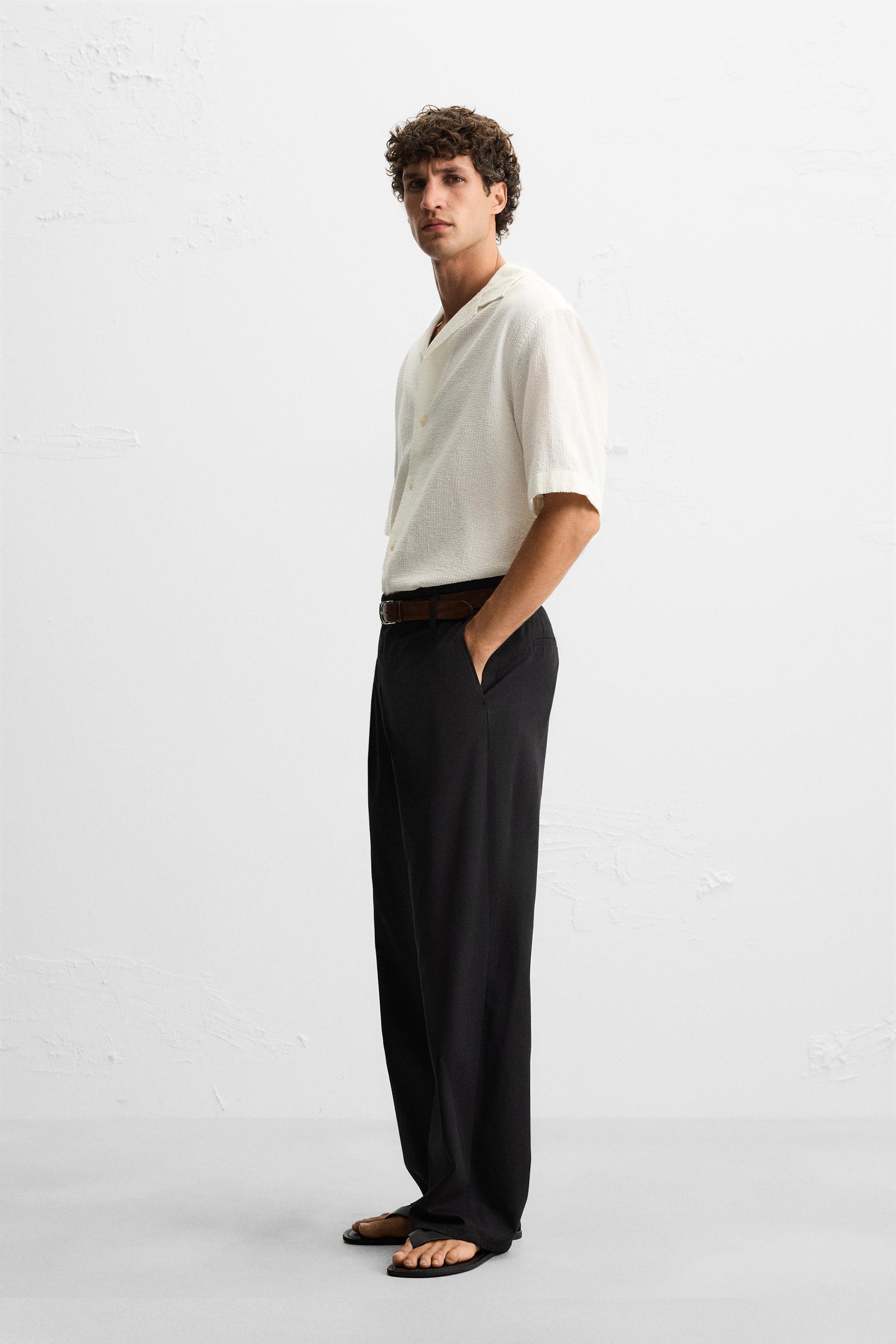 TEXTURED JACQUARD SHIRT - Image 4