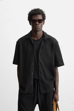 TEXTURED JACQUARD SHIRT - Image 2