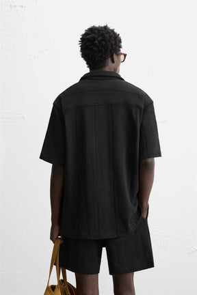 TEXTURED JACQUARD SHIRT - Image 3