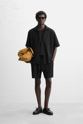 TEXTURED JACQUARD SHIRT - Image 1