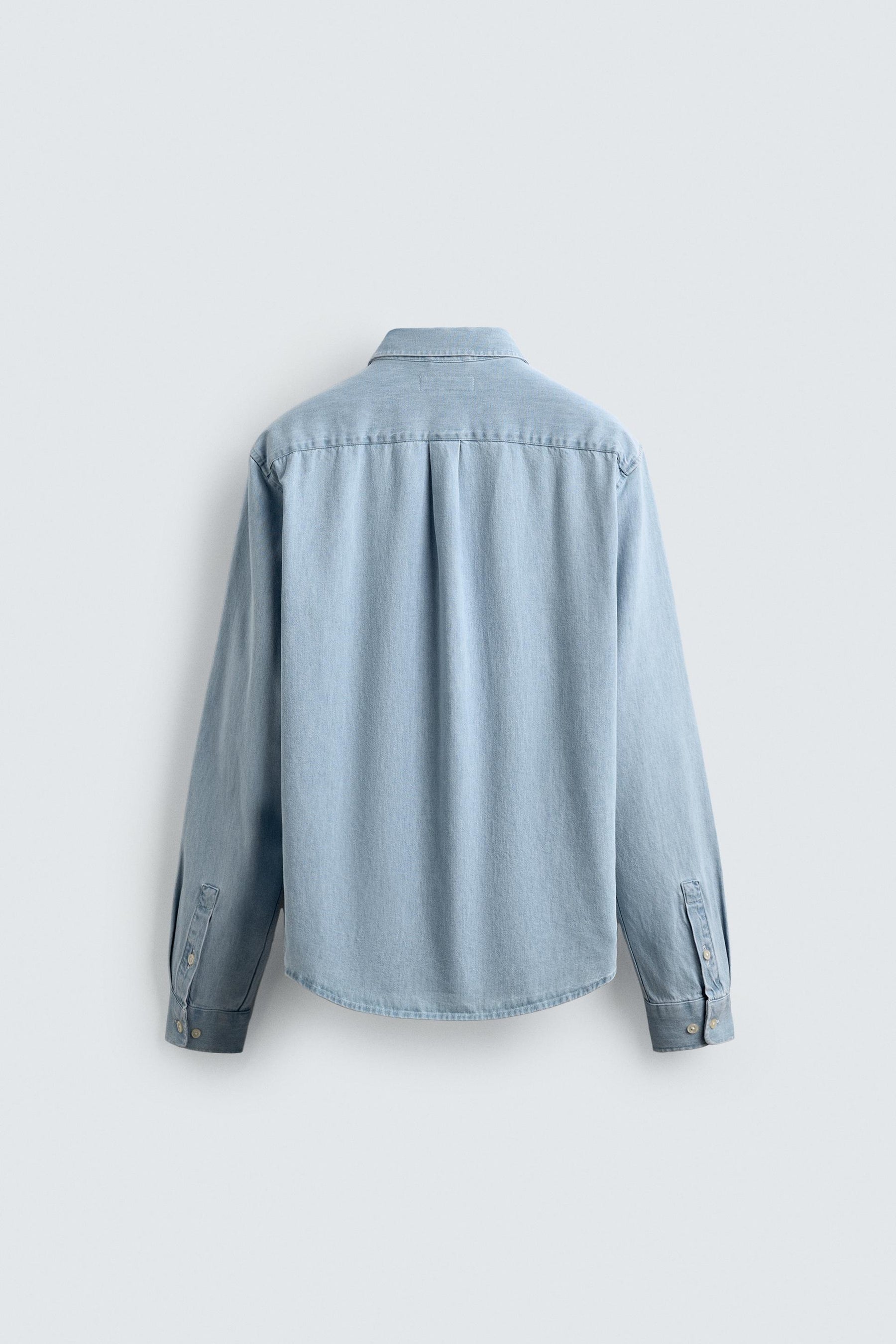 WASHED DENIM SHIRT - Image 7