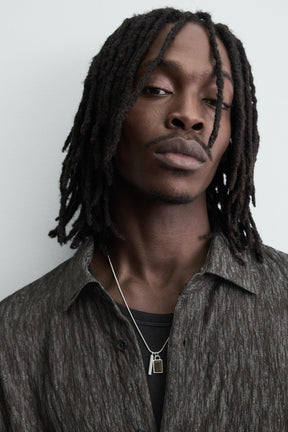 FLUID JACQUARD SHIRT - Image 5