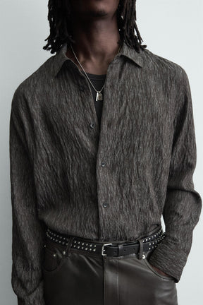 FLUID JACQUARD SHIRT - Image 6