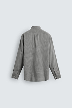 VISCOSE-WOOL BLEND CHECK SHIRT - Image 7