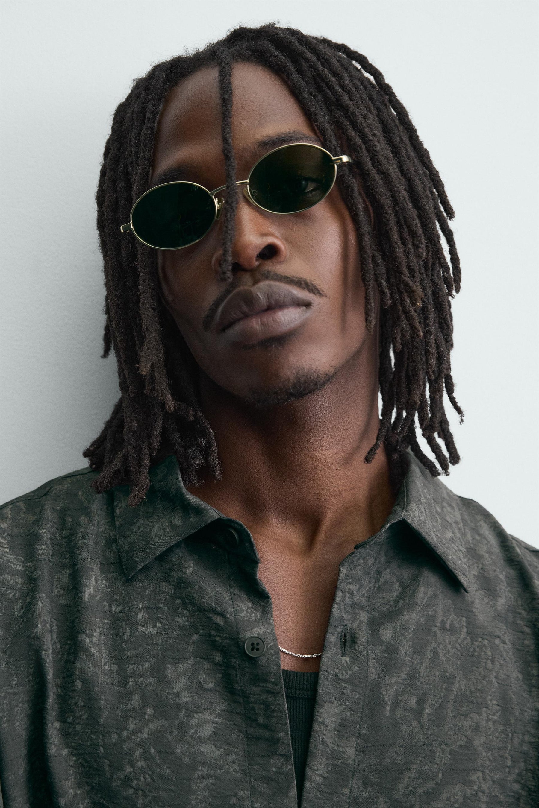 FLUID FLORAL JACQUARD SHIRT - Image 6