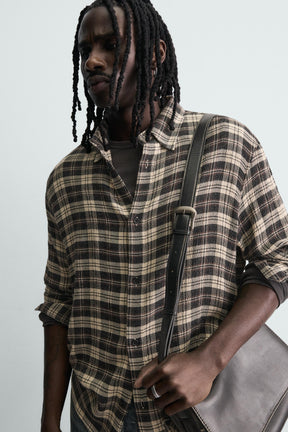 Relaxed Checkered Shirt