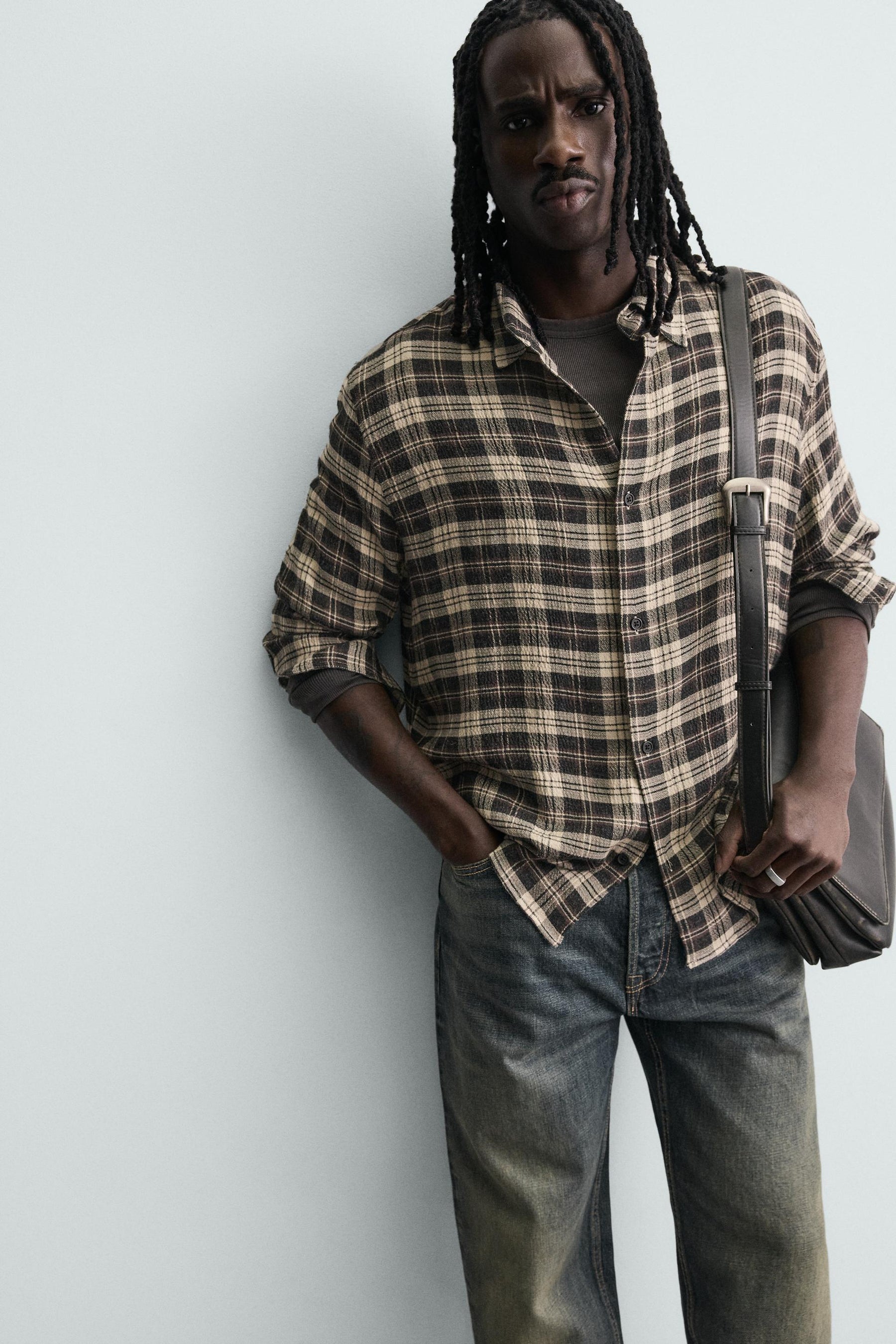 Relaxed Checkered Shirt