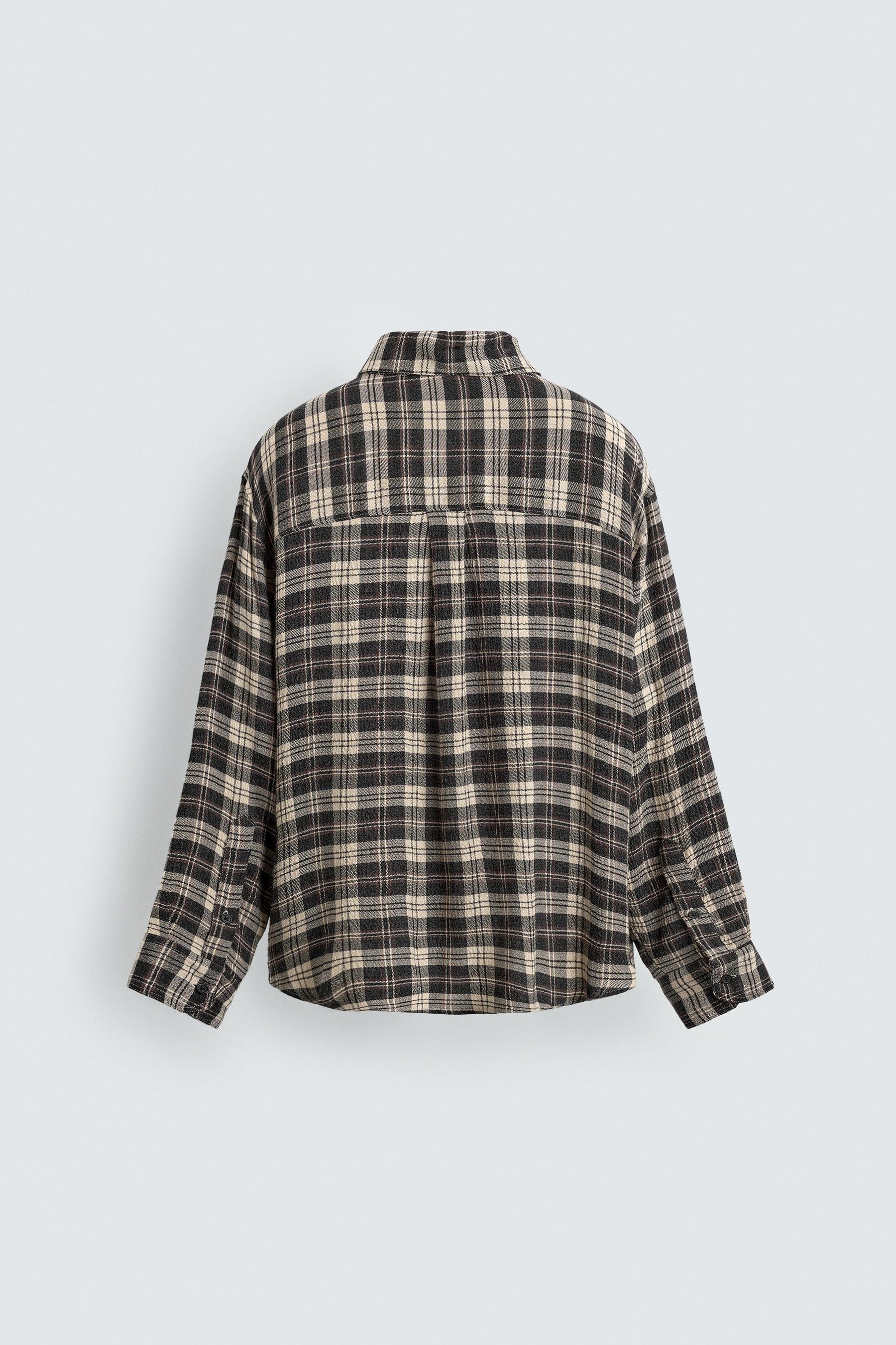 Relaxed Checkered Shirt