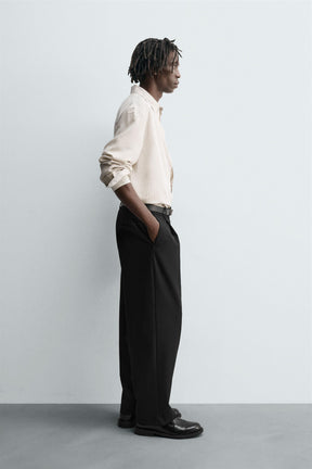 STRIPED RELAXED FIT SHIRT - Image 4