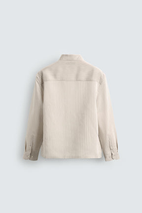 STRIPED RELAXED FIT SHIRT - Image 7