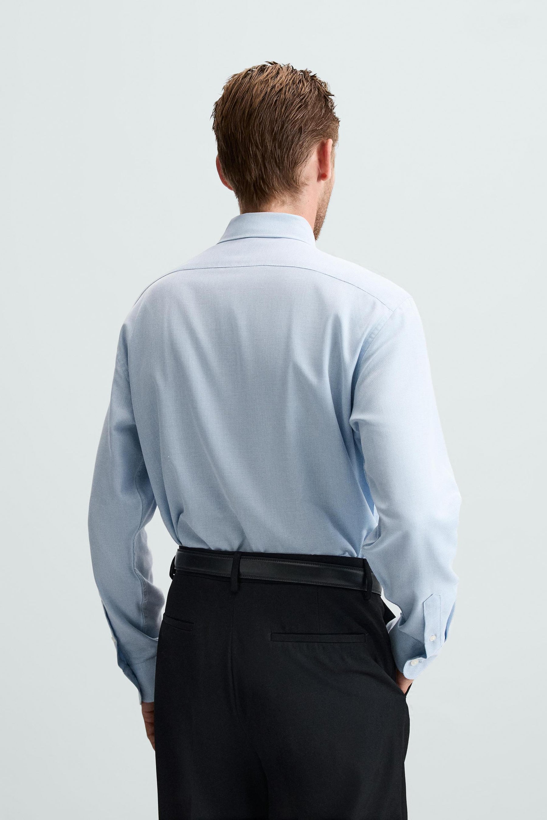 EASY CARE TEXTURED SHIRT - Image 3