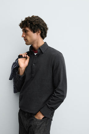 SOFT COTTON POLO SHIRT - Image 5