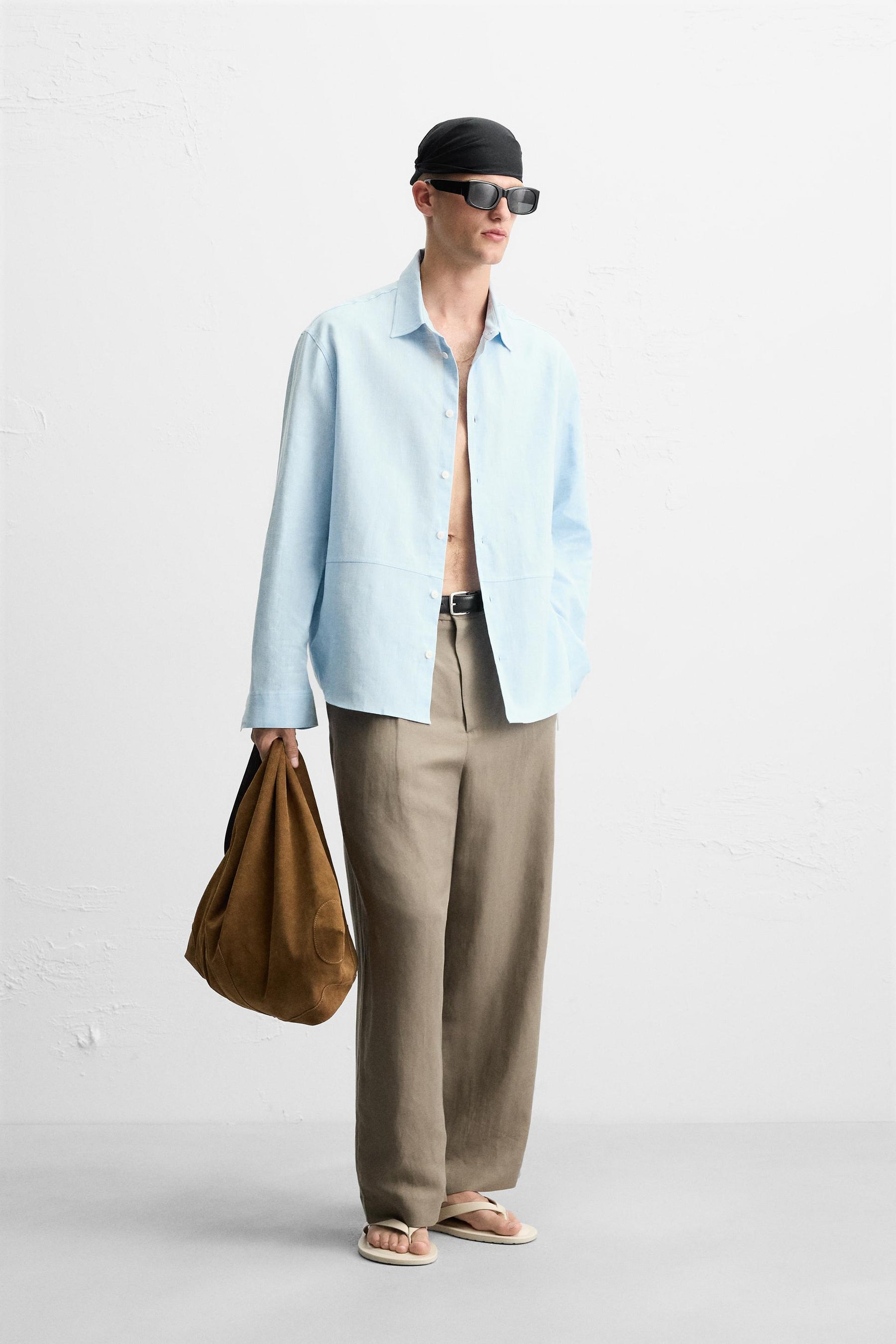 LINEN/COTTON SHIRT - Image 4