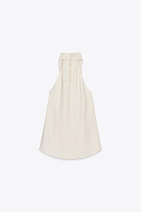 Fließendes Neckholder-Top