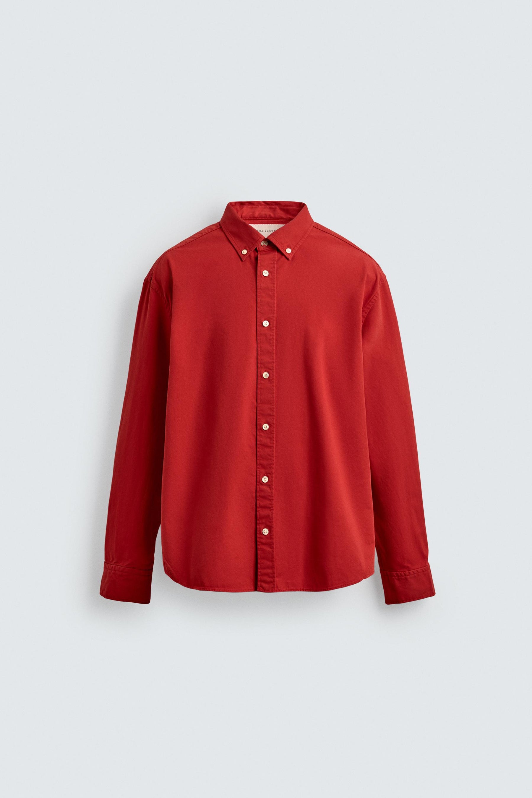 COMPACT COTTON RELAXED FIT SHIRT - Image 7