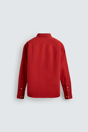 COMPACT COTTON RELAXED FIT SHIRT - Image 8