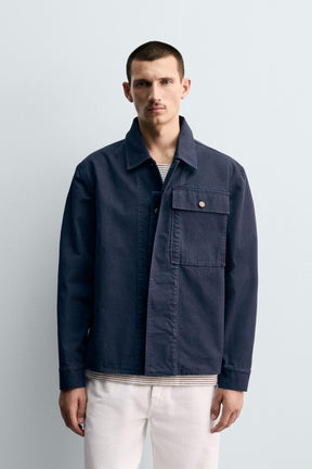 CANVAS POCKET OVERSHIRT - Image 2