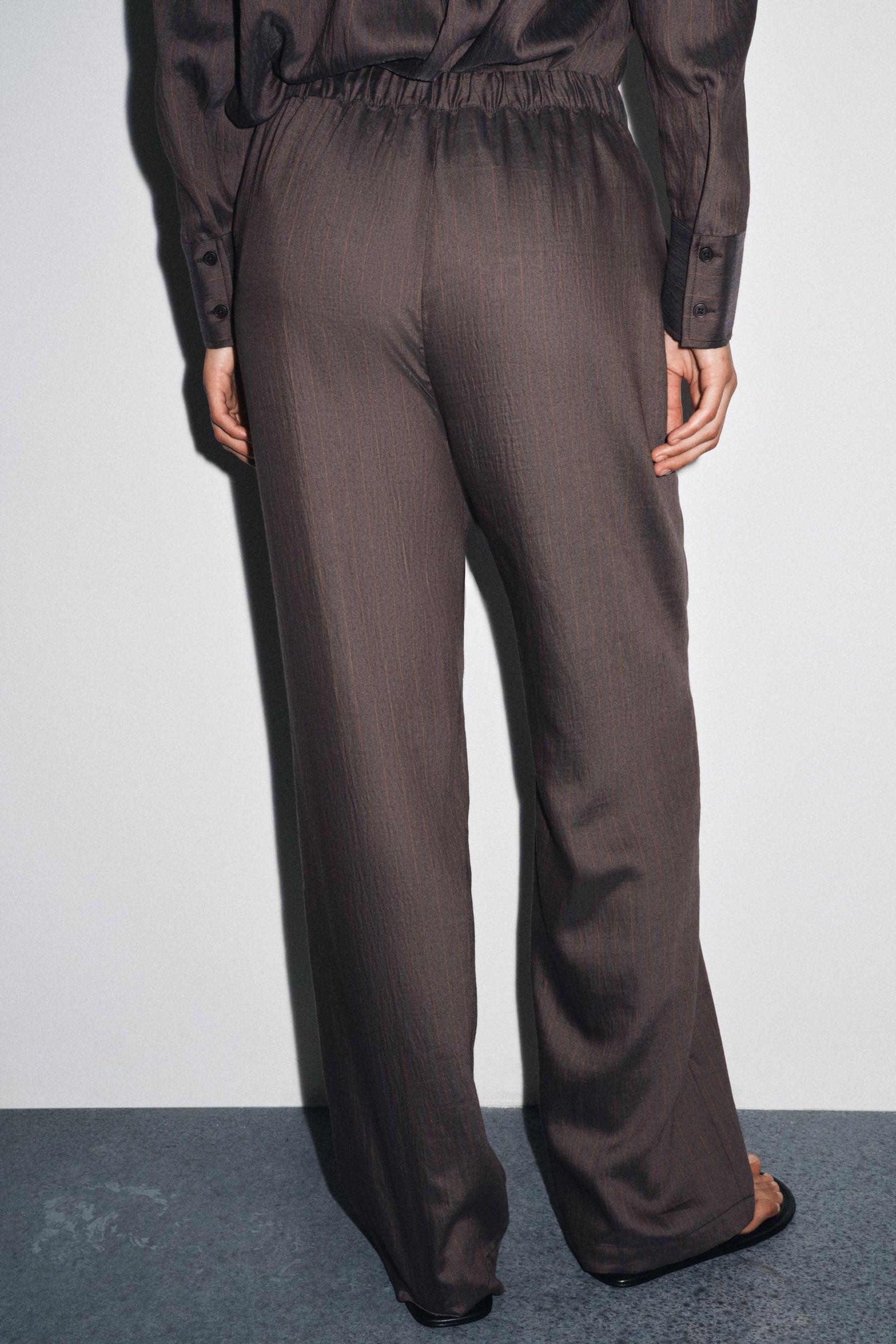 Gestreifte Pyjamahose