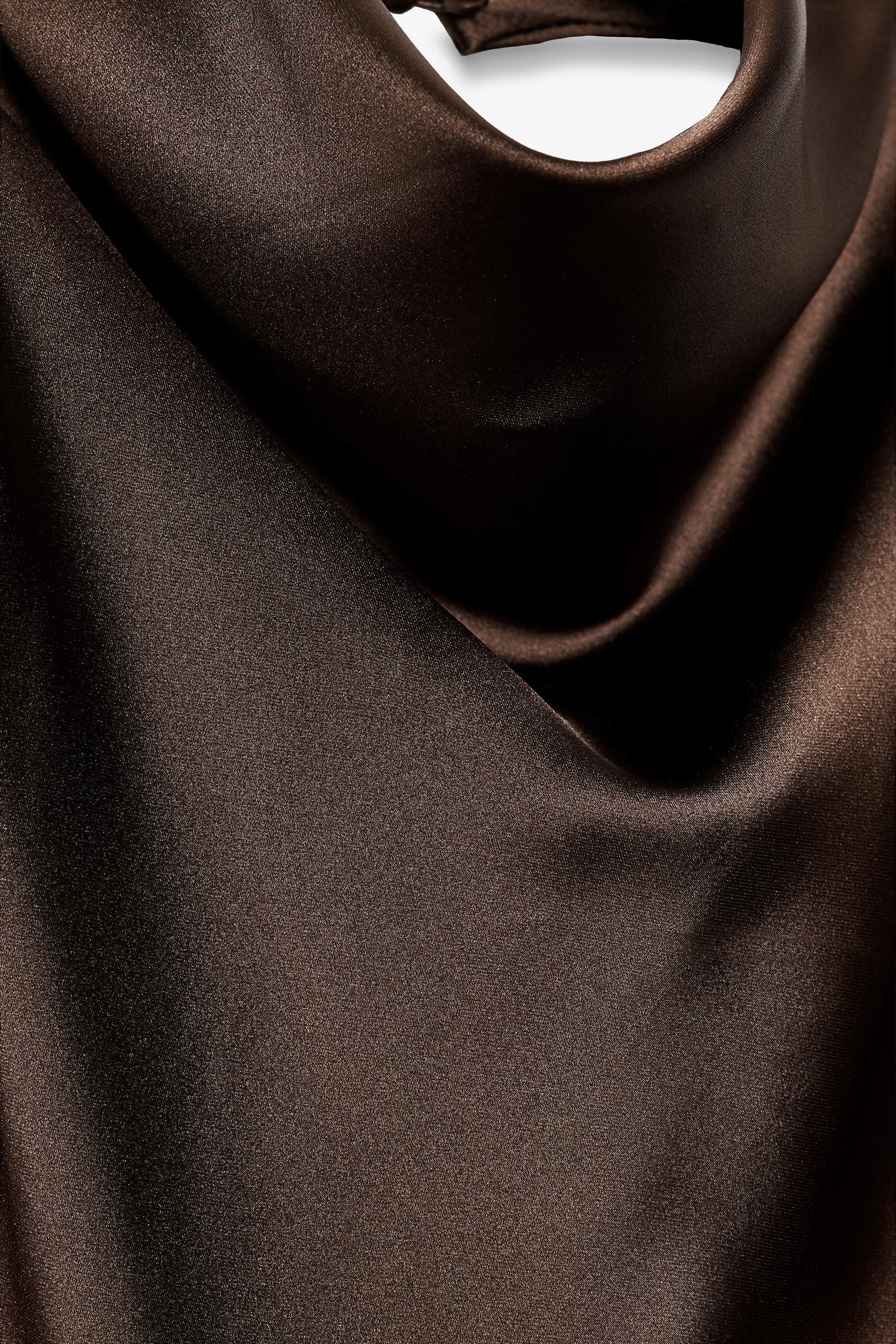 Satin-Neckholder-Top