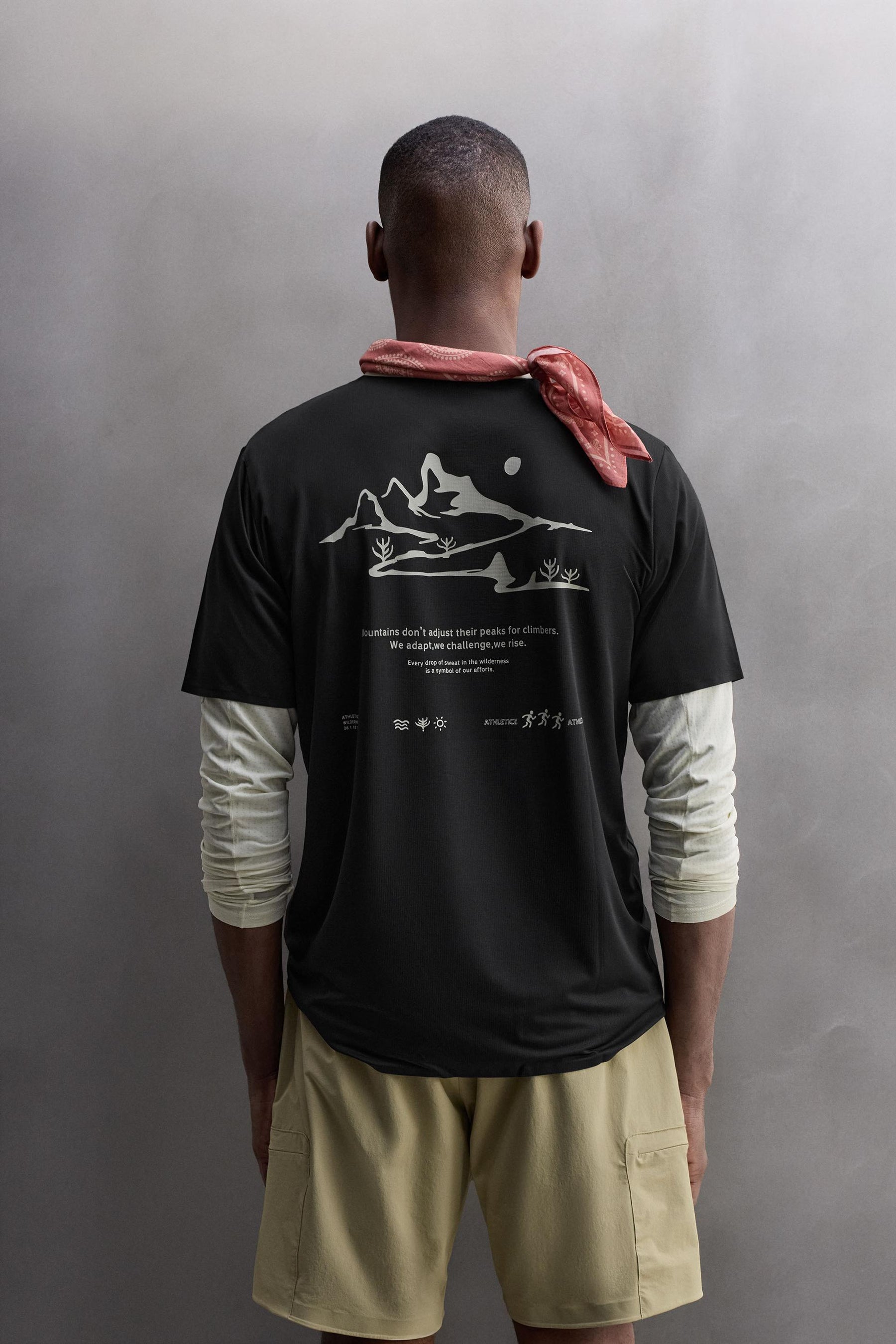TECHNICAL RUNNING PRINT T-SHIRT - Image 3