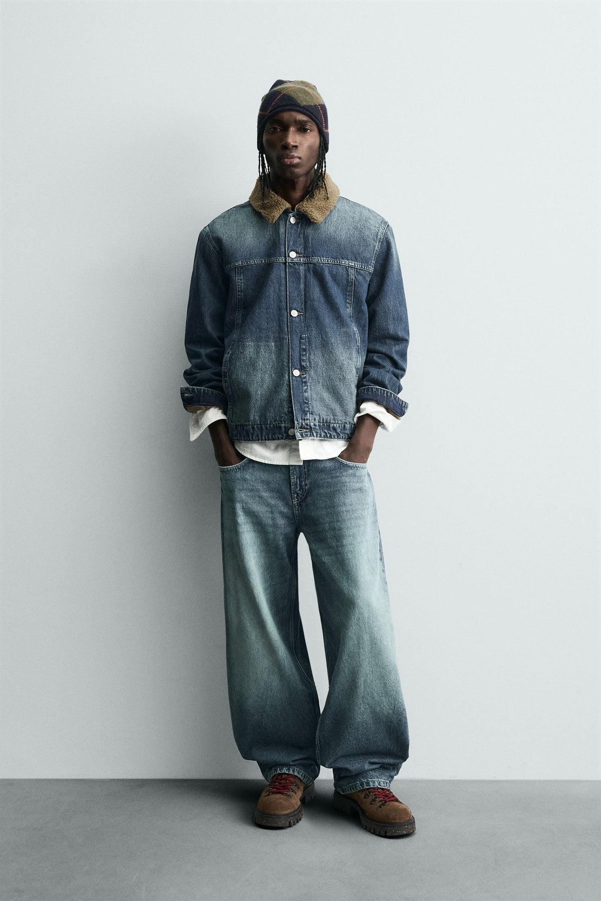 DOUBLE-FACED DENIM JACKET - Image 1