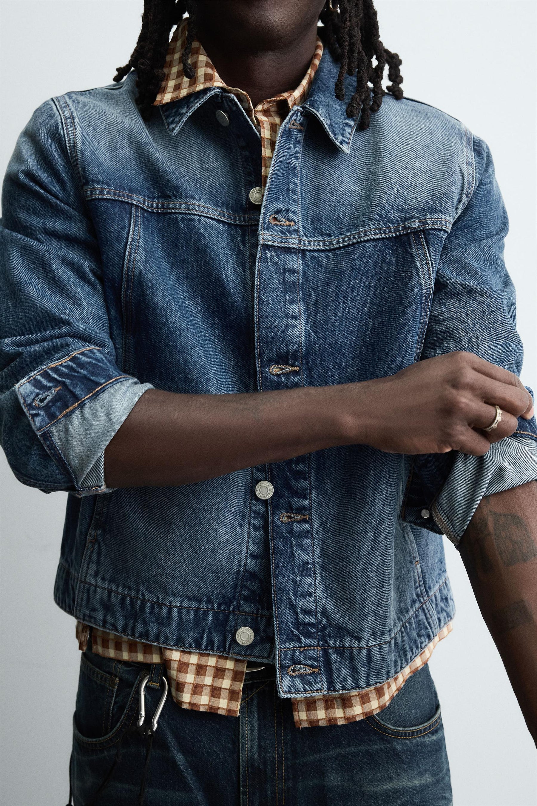 BASIC DENIM JACKET - Image 6