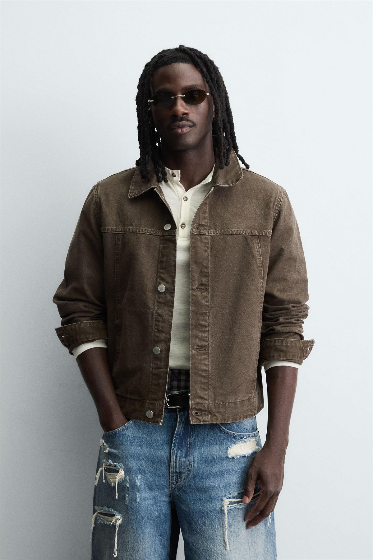 BASIC DENIM JACKET - Image 2