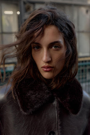 WENDBARE KUNSTLEDERJACKE