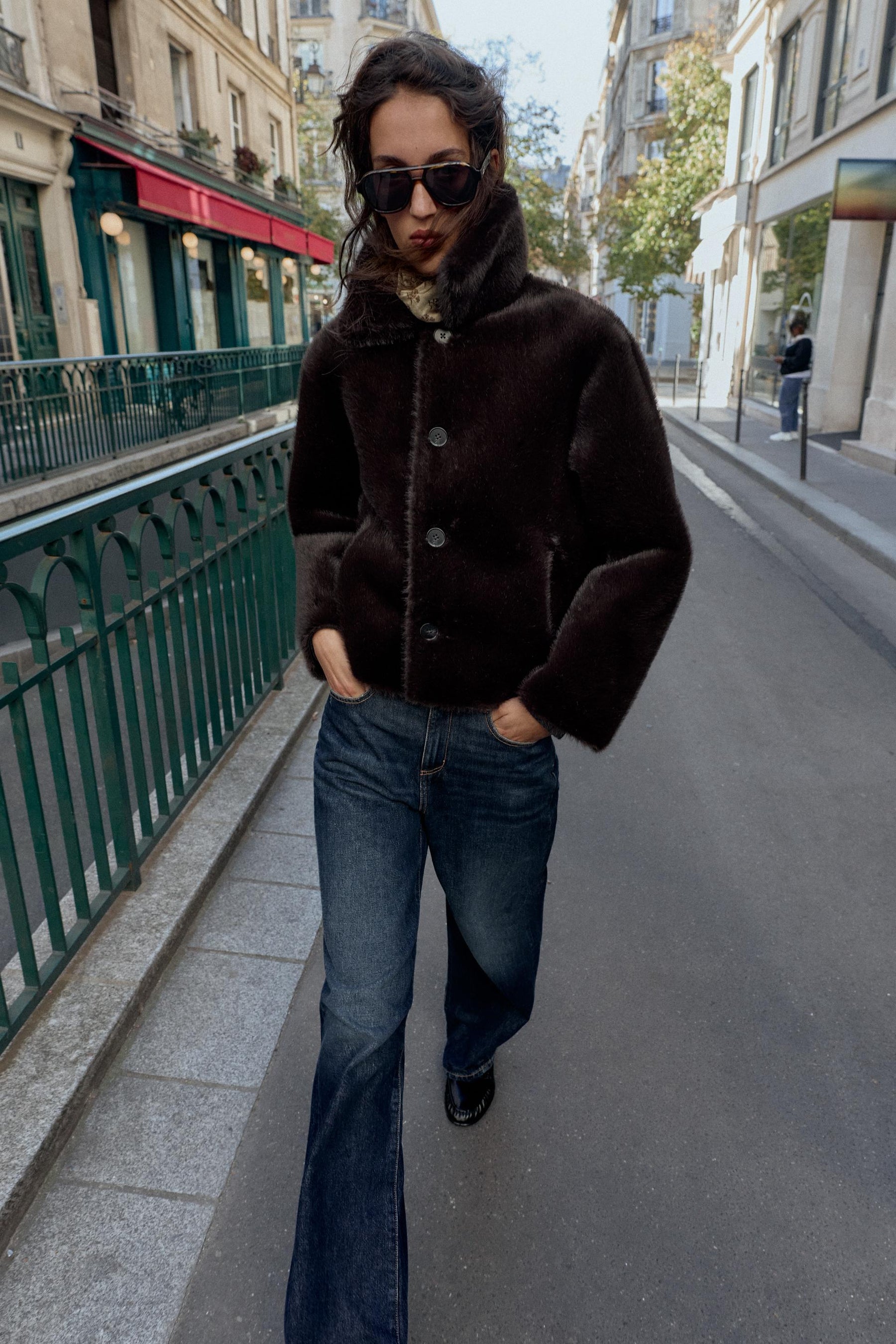 WENDBARE KUNSTLEDERJACKE