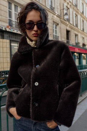 WENDBARE KUNSTLEDERJACKE