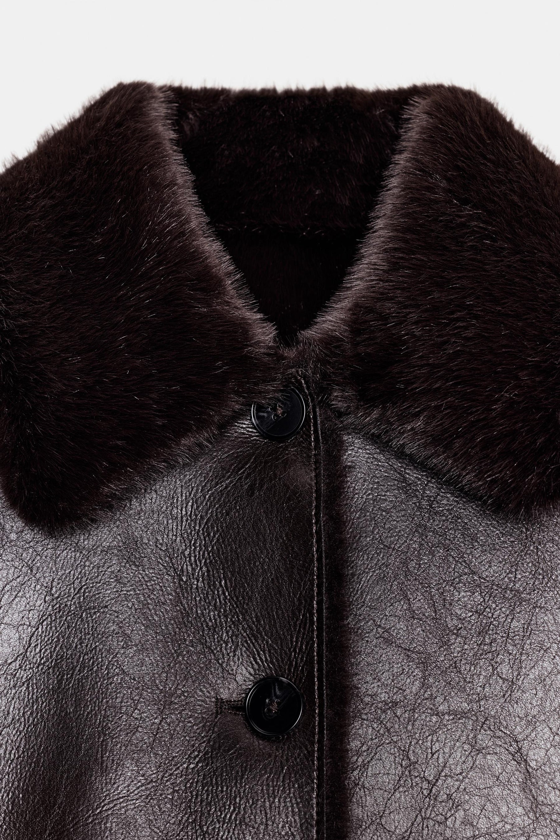 WENDBARE KUNSTLEDERJACKE