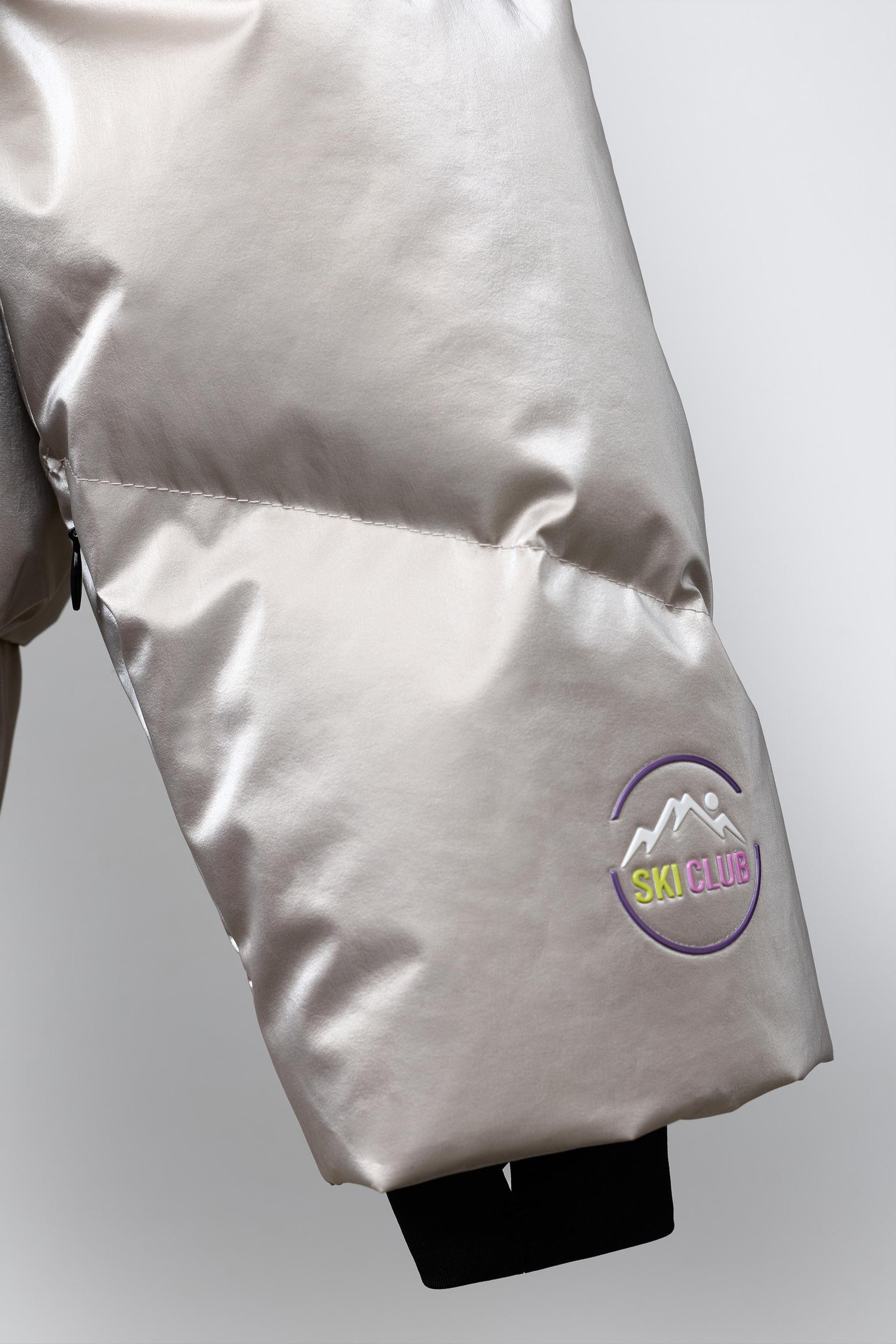 Metallic Down Ski Jacket - Image 9