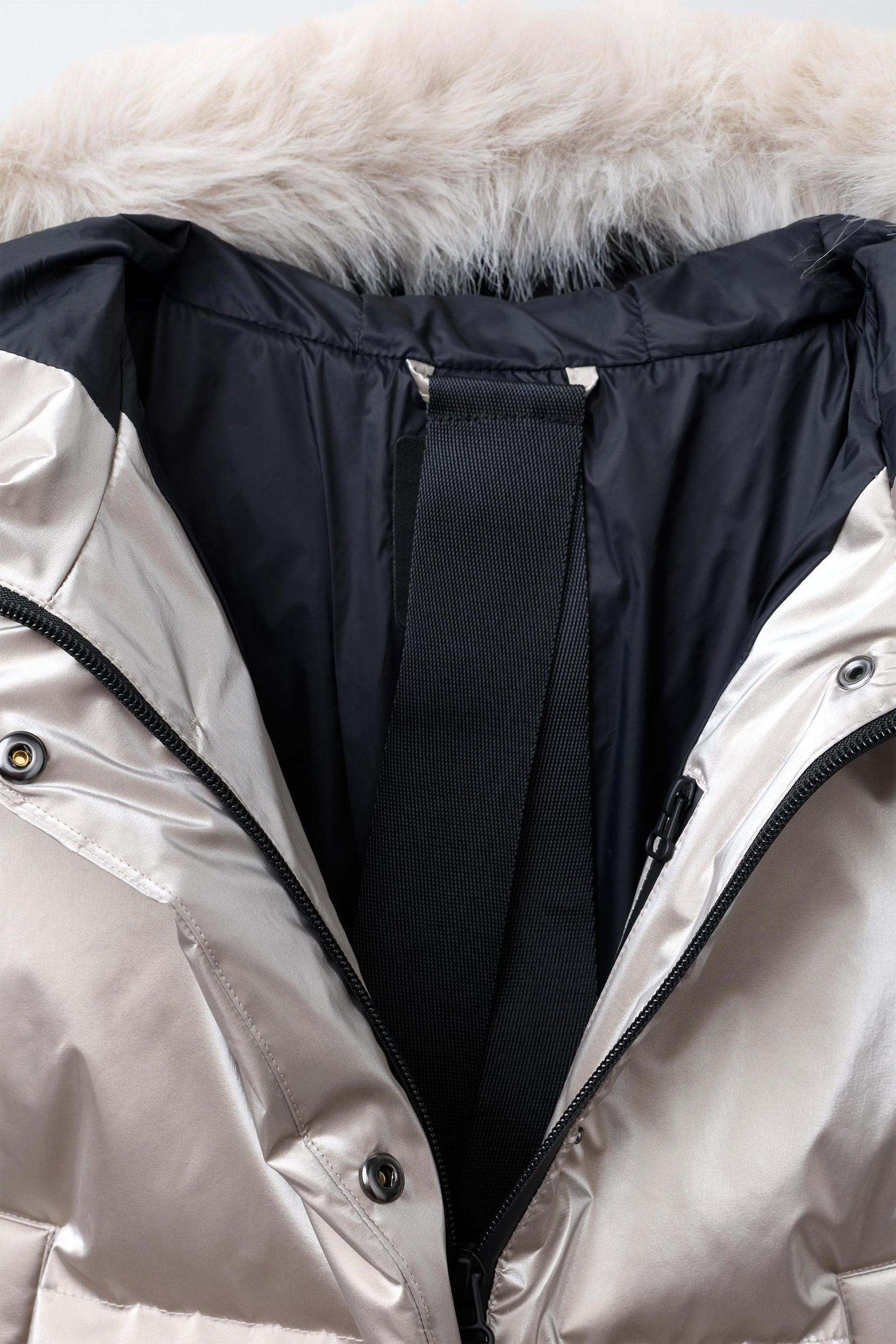 Metallic Down Ski Jacket - Image 9