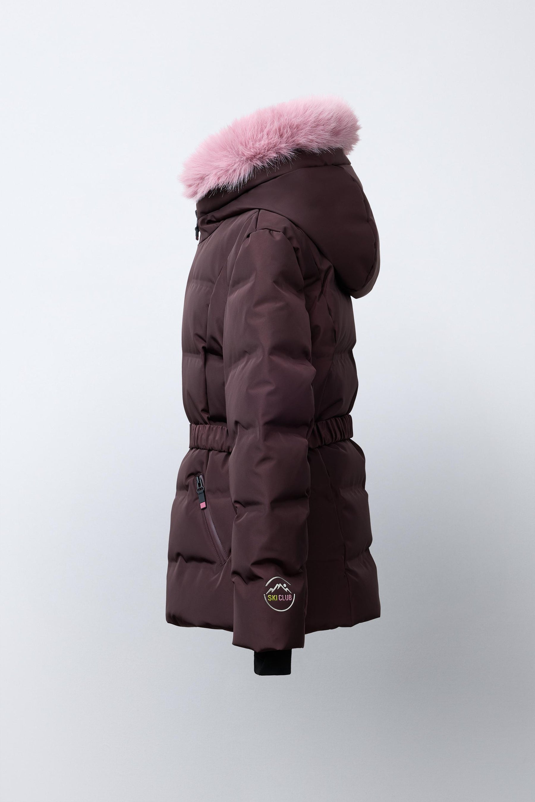 Belted Down Ski Puffer Jacket - Image 5
