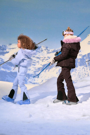 Belted Down Ski Puffer Jacket - Image 1