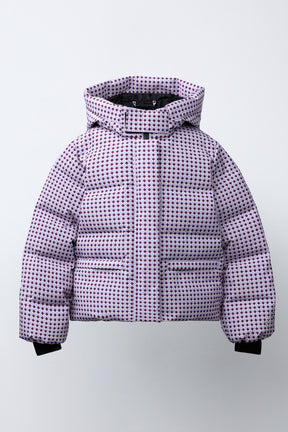 Geometric Down Puffer Jacket - Image 3