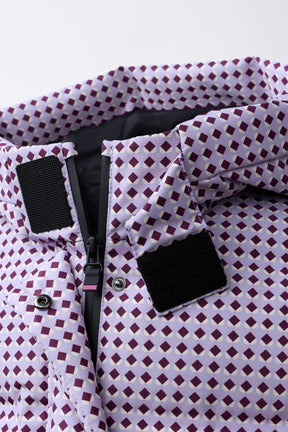 Geometric Down Puffer Jacket - Image 7