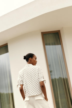 Kurzarmhemd mit Krawatte