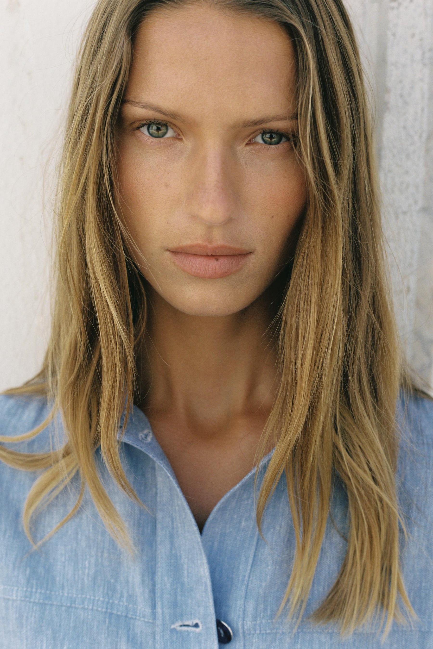 Leinenmischung-Überhemd