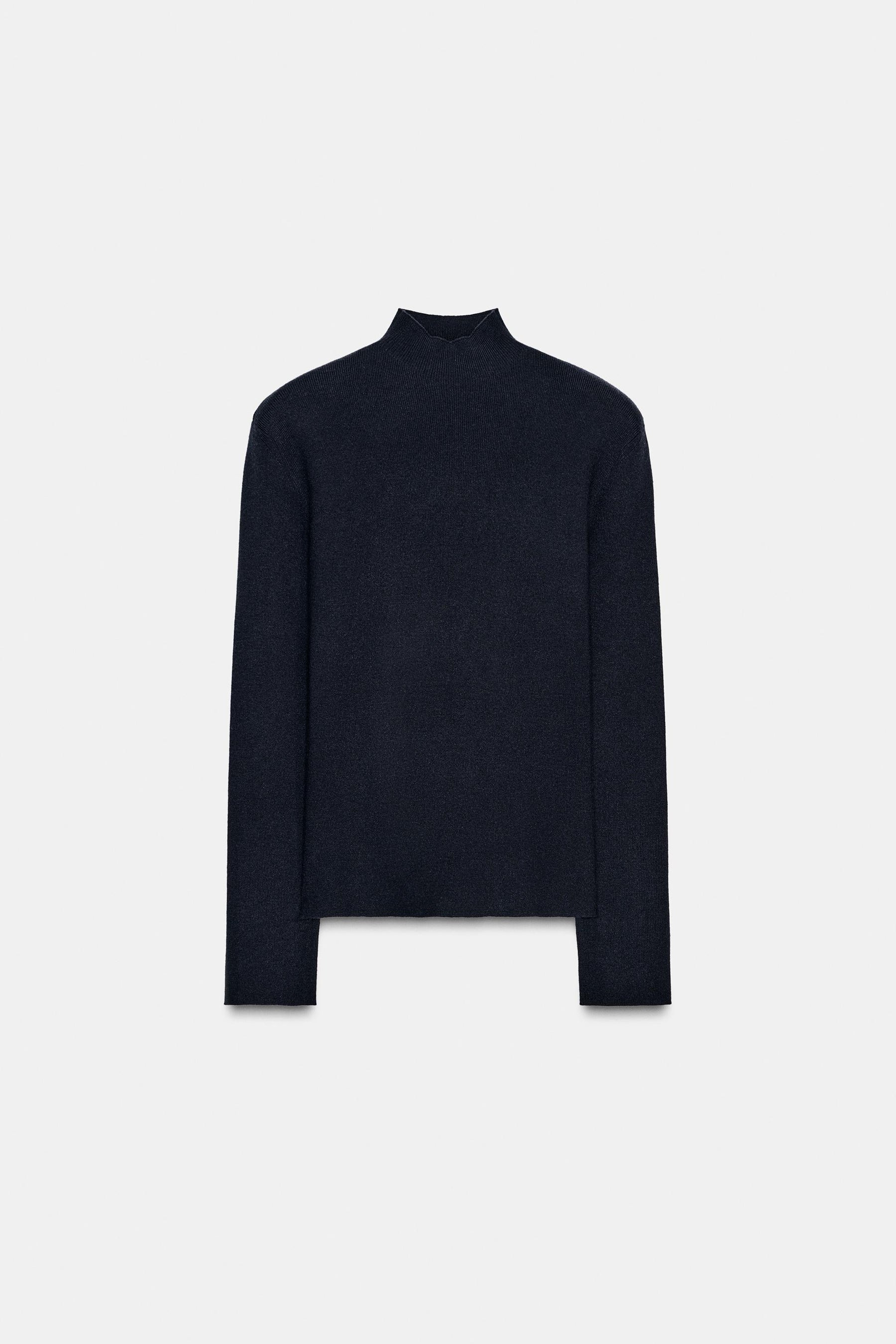 Strickpullover mit offenem Rücken