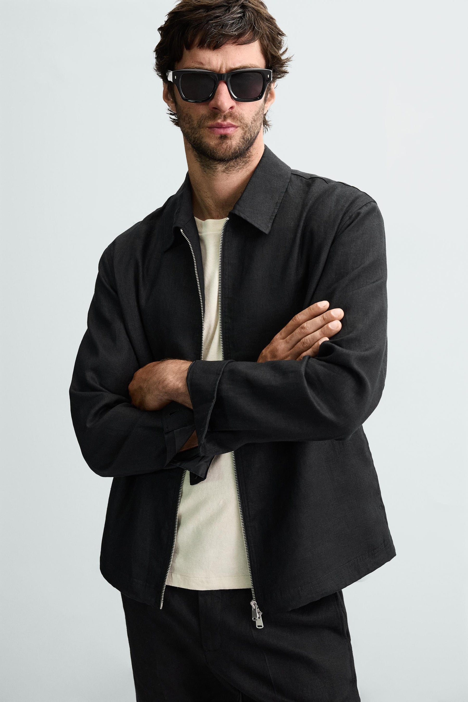 LINEN OVERSHIRT - Image 5