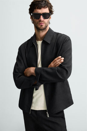 LINEN OVERSHIRT - Image 5