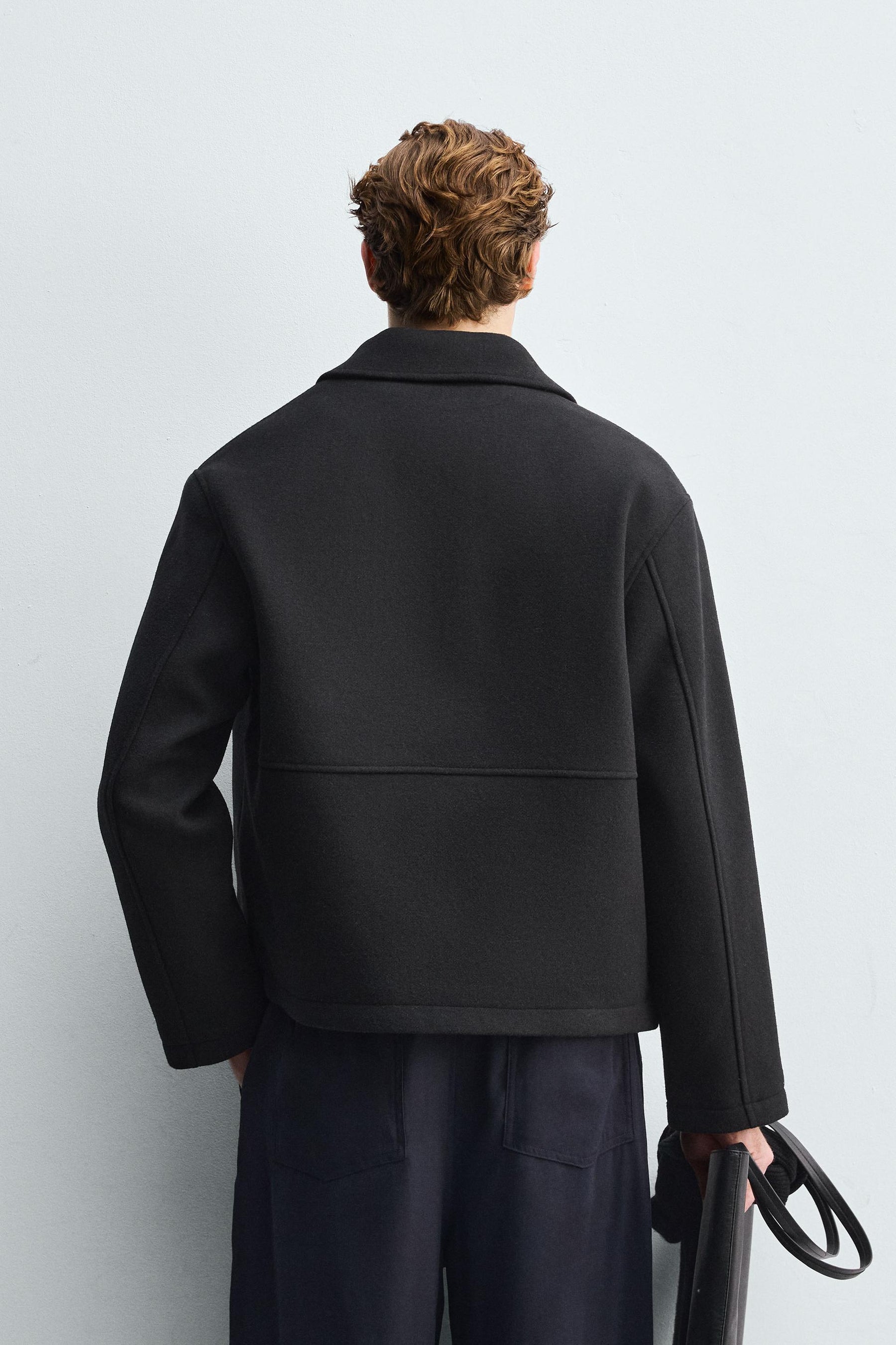TEXTURED ZIP-UP JACKET - Image 3