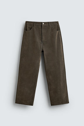 VELOUR BAGGY FIT TROUSERS - Image 6