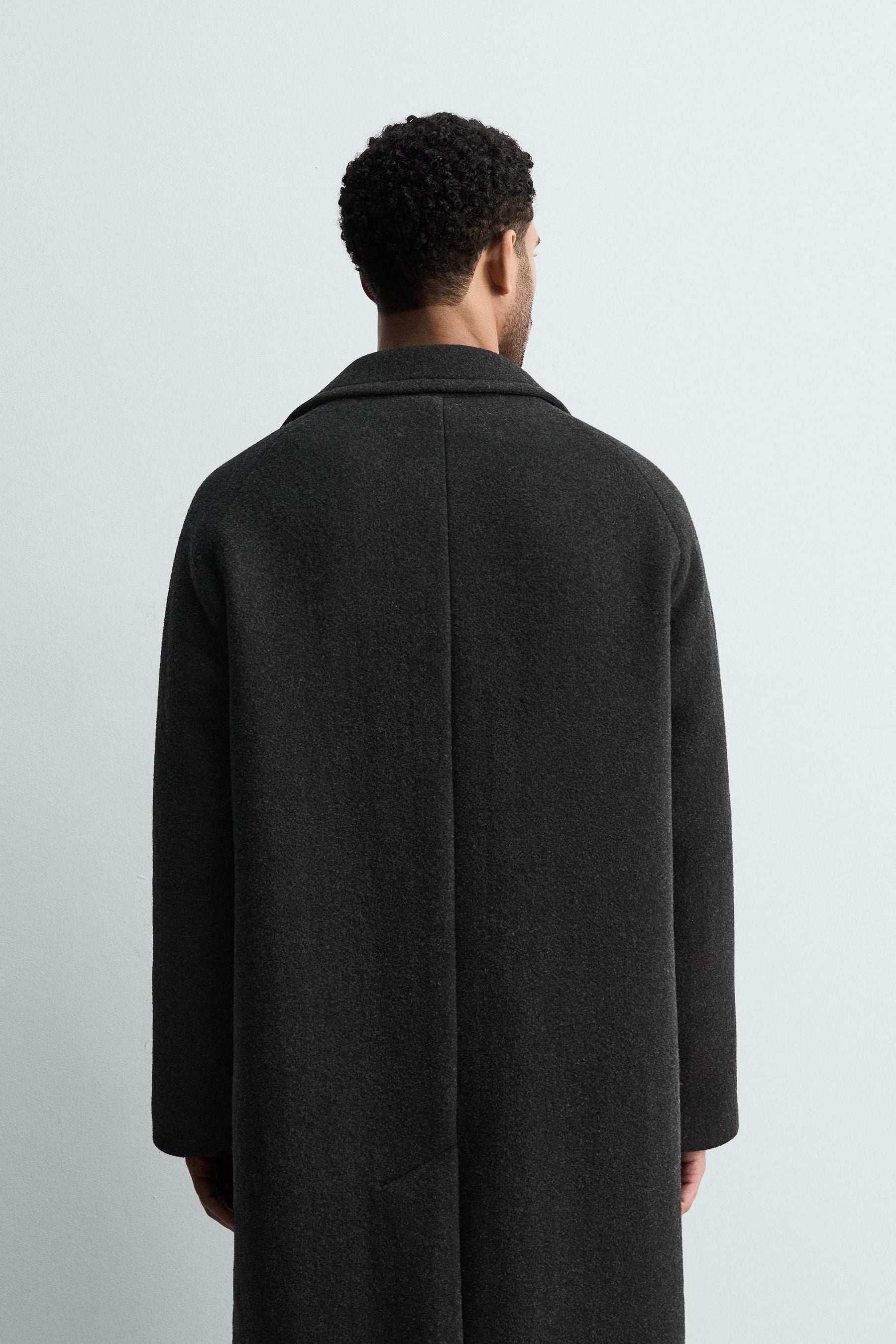 WOOL COAT WITH POCKETS - Image 3